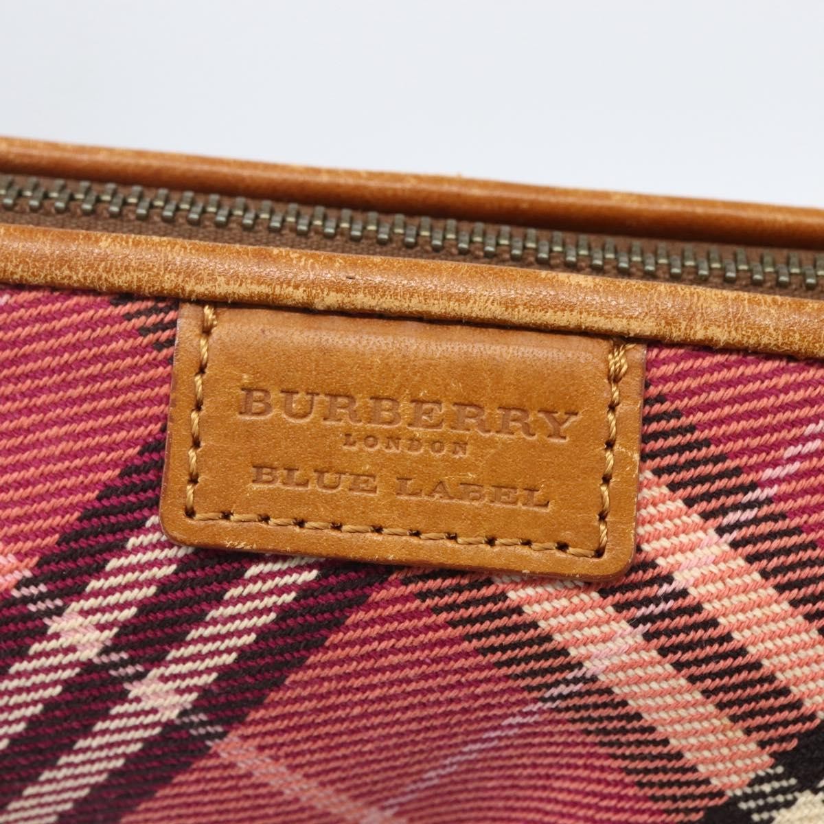 Burberry Blue Label shoulder bag Canvas, PINK, CANVAS, Shoulder bag