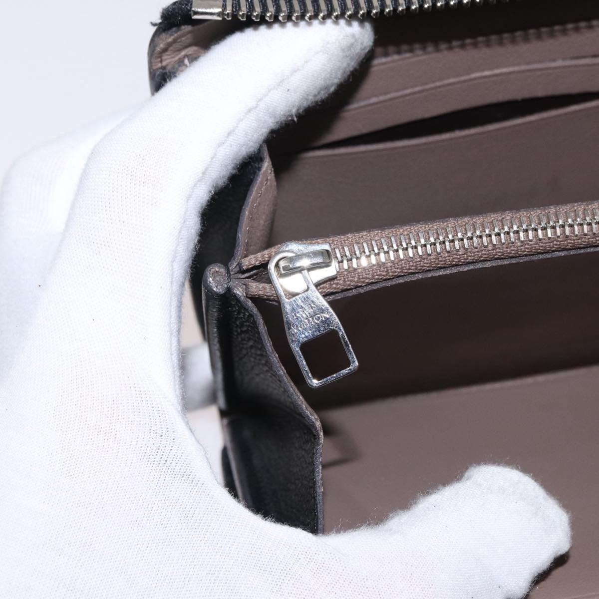 Louis Vuitton Comete Wallet Leather, BLACK, LEATHER, Wallets