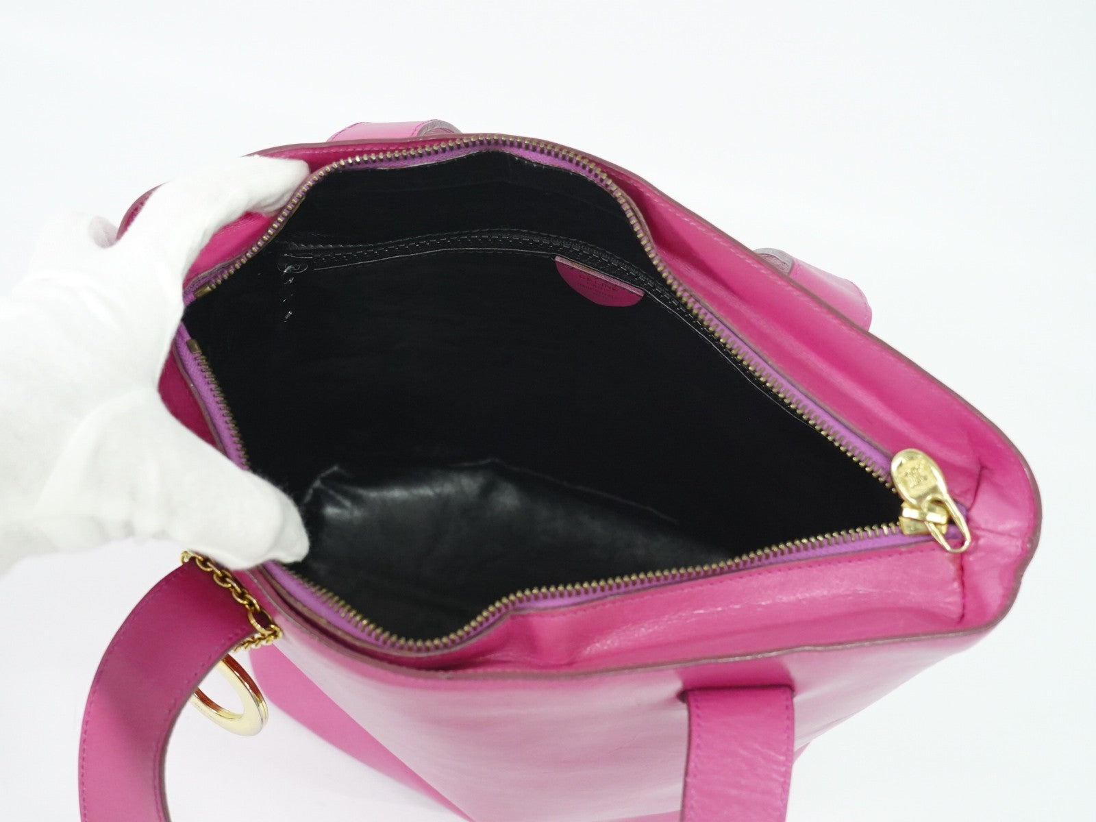 Celine Tote bag Leather, PINK, LEATHER, Tote bag