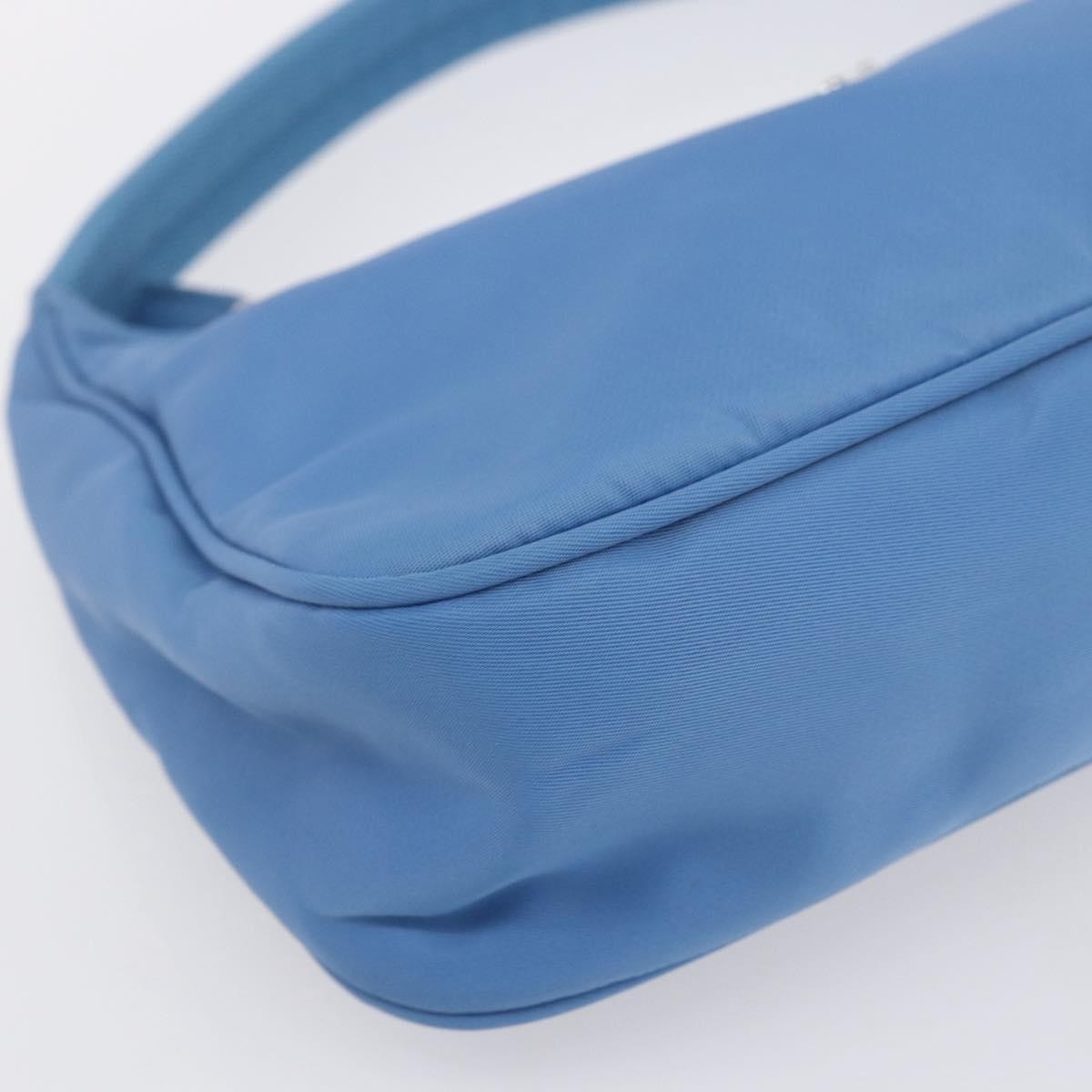 Prada Hobo Tessuto, BLUE, NYLON, Handbag