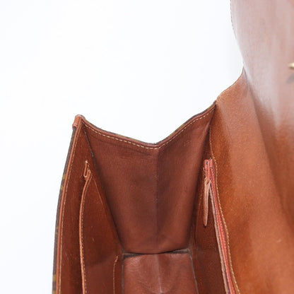 Louis Vuitton Dame Pochette Monogram Canvas, BROWN, CANVAS, Clutche & pouche