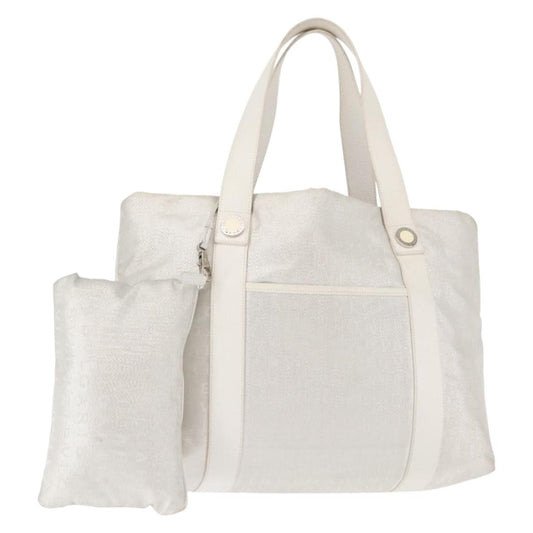 Bvlgari Logomania Tote bag Canvas, SILVER, CANVAS, Tote bag