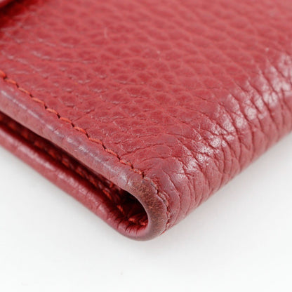 Gucci GG Marmont Bifold Wallet Leather, RED, LEATHER, Wallets