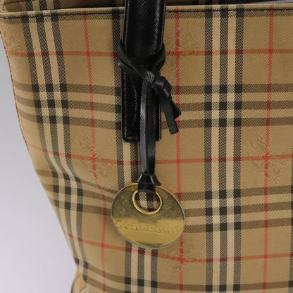 Burberry Nova Check Tote canvas check pattern, BEIGE, CANVAS, Tote bag