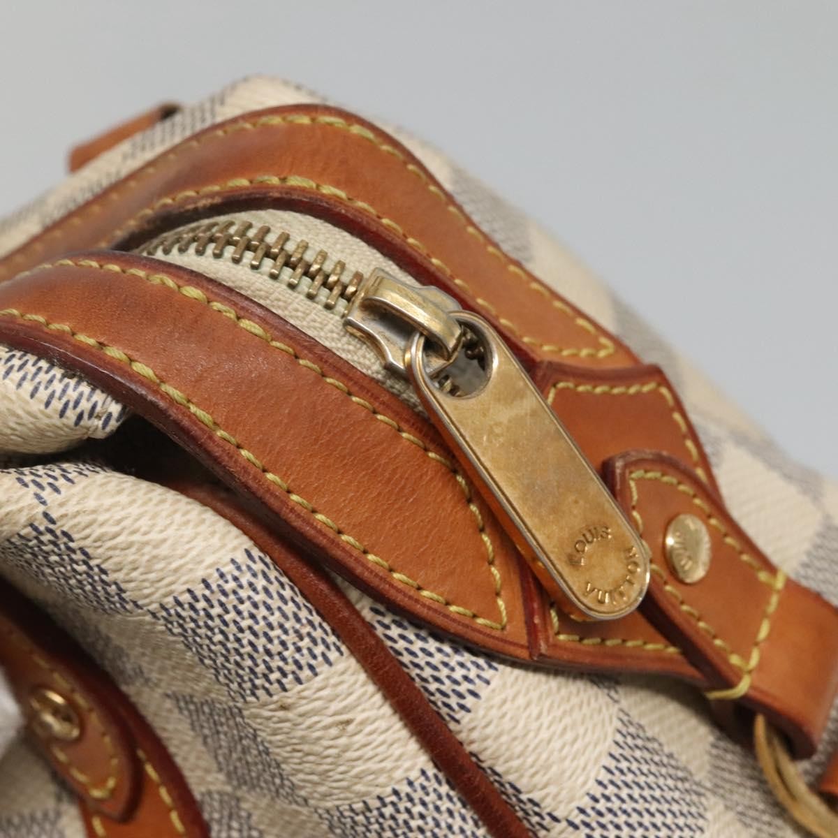 Louis Vuitton Stresa Handbag Damier, WHITE, CANVAS, Tote bag