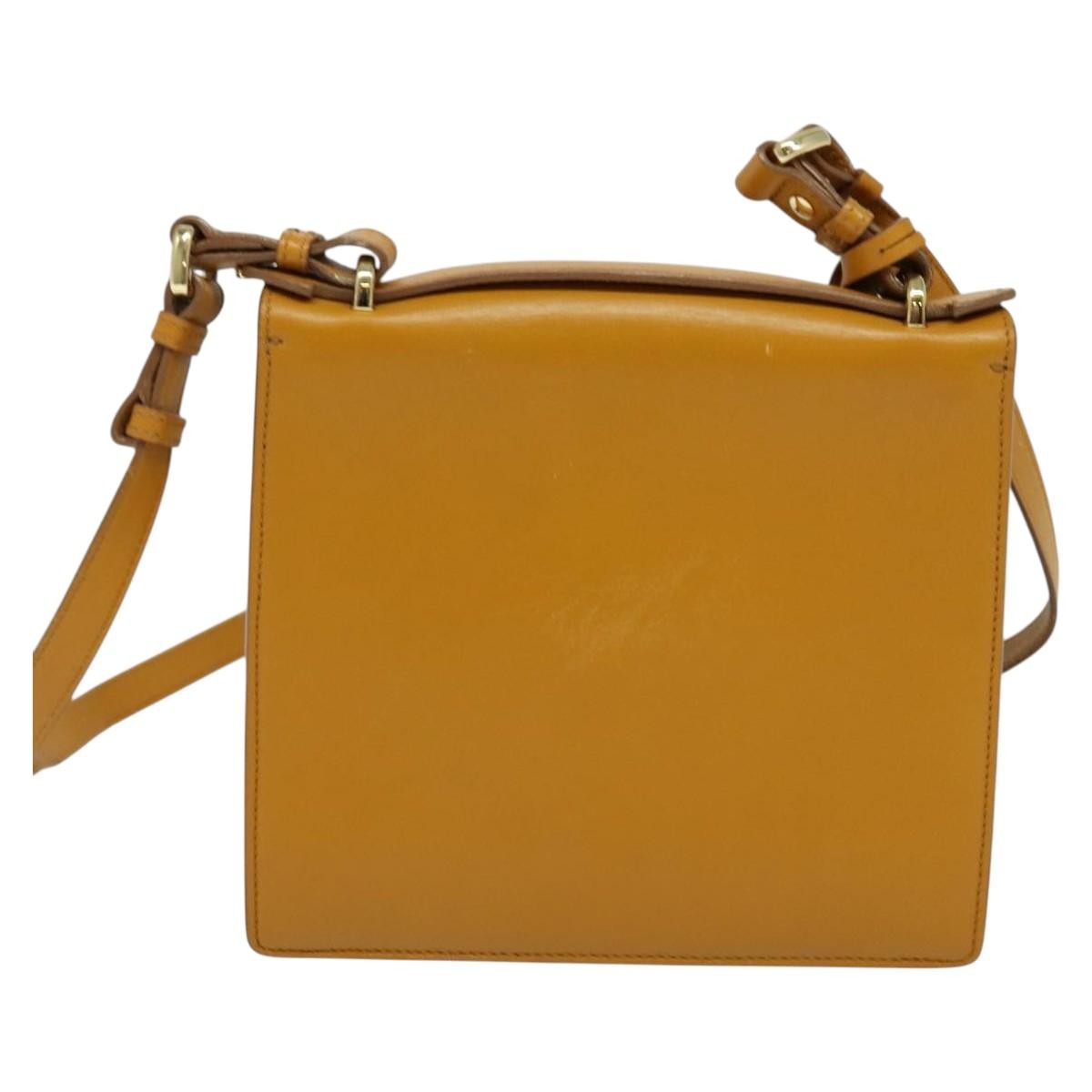 Salvatore Ferragamo Marisol Crossbody Bag Leather, BROWN, LEATHER, Crossbody bag