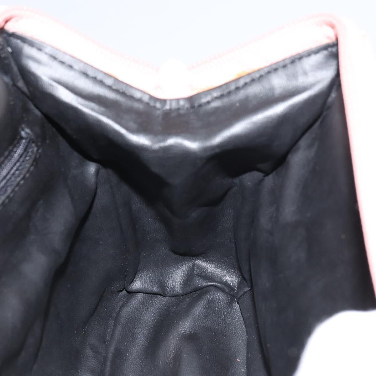 Bally Vintage Handbag Quilted Leather, PINK, LEATHER, Handbag