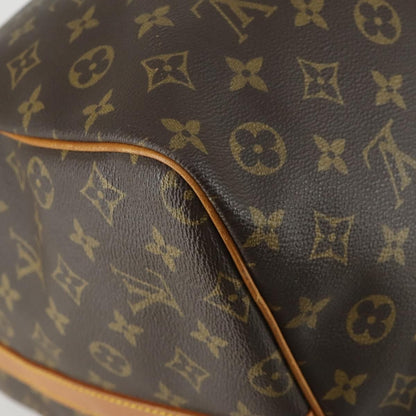Louis Vuitton Keepall Bandouliere Bag Monogram Canvas, BROWN, CANVAS, Travel bag