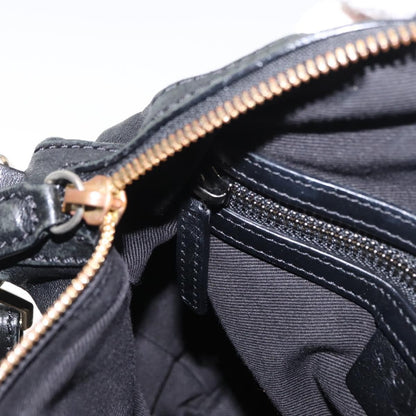 Givenchy Nightingale Satchel Leather, BLACK, LEATHER, Handbag