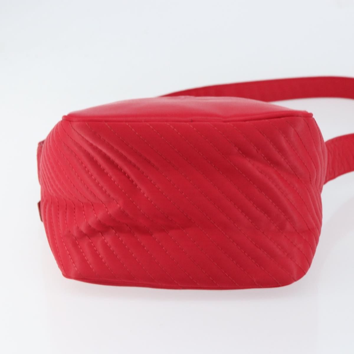 Saint Laurent Vintage Shoulder Bag Nylon, RED, NYLON, Shoulder bag