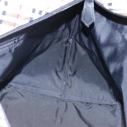 Burberry Nova Check Tote Nylon, NAVY, NYLON, Tote bag