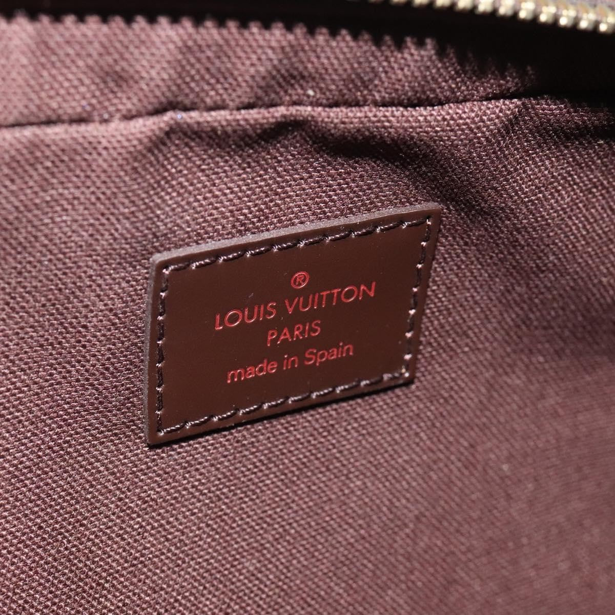 Louis Vuitton Geronimos Waist Bag Damier, BROWN, CANVAS, Shoulder bag