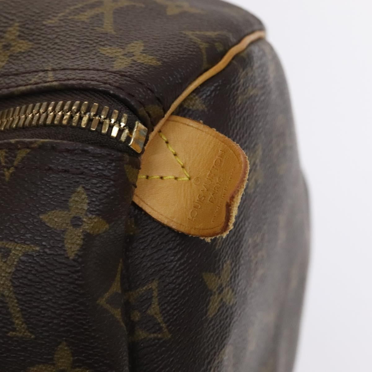 Louis Vuitton Keepall Bag Monogram Canvas, BROWN, CANVAS, Travel bag