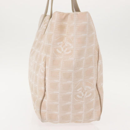 Chanel Travel Line Tote Nylon, PINK, NYLON, Tote bag