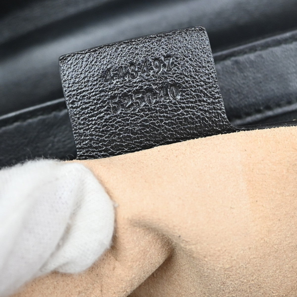 Gucci GG Marmont Flap Bag Diagonal Quilted GG Canvas with Leather, BROWN, CANVAS, Handbag