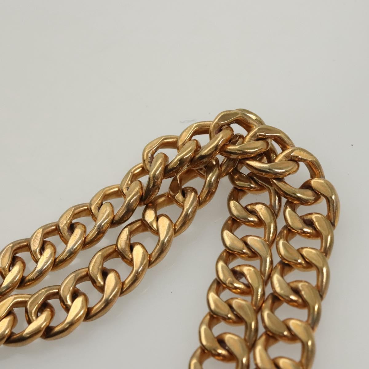 Chanel Chain Handle Bag Leather, BROWN, LEATHER, Tote bag