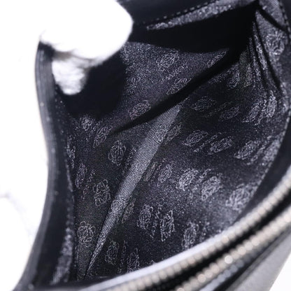 Loewe Vintage Shoulder Bag Leather, BLACK, LEATHER, Shoulder bag