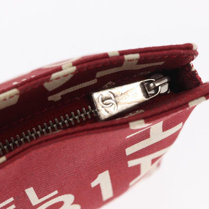Chanel 31 Rue Cambon Clutch Canvas, RED, CANVAS, Clutche & pouche