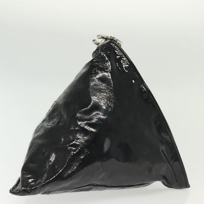 Chanel Bon Bon Pyramid Wristlet Patent, BLACK, PATENT_LEATHER, Shoulder bag