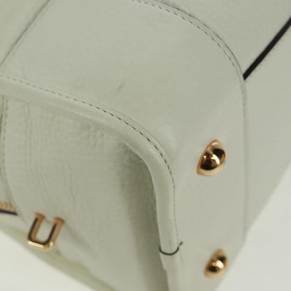 Loewe Amazona NM Bag Leather, WHITE, LEATHER, Handbag