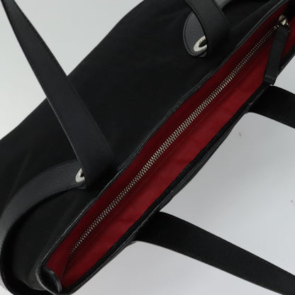 Bvlgari Logomania Tote bag Canvas, BLACK, CANVAS, Tote bag