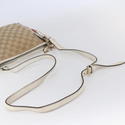 Gucci Jolicoeur Messenger Bag GG Canvas, BEIGE, CANVAS, Shoulder bag