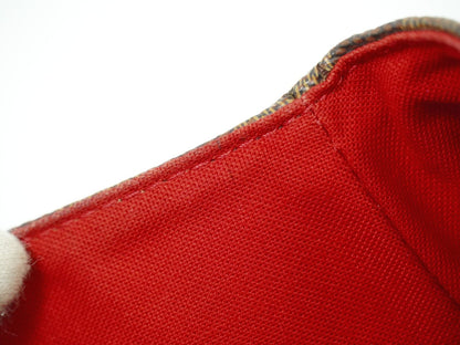 Louis Vuitton Besace Rosebery Handbag Damier, BROWN, CANVAS, Shoulder bag