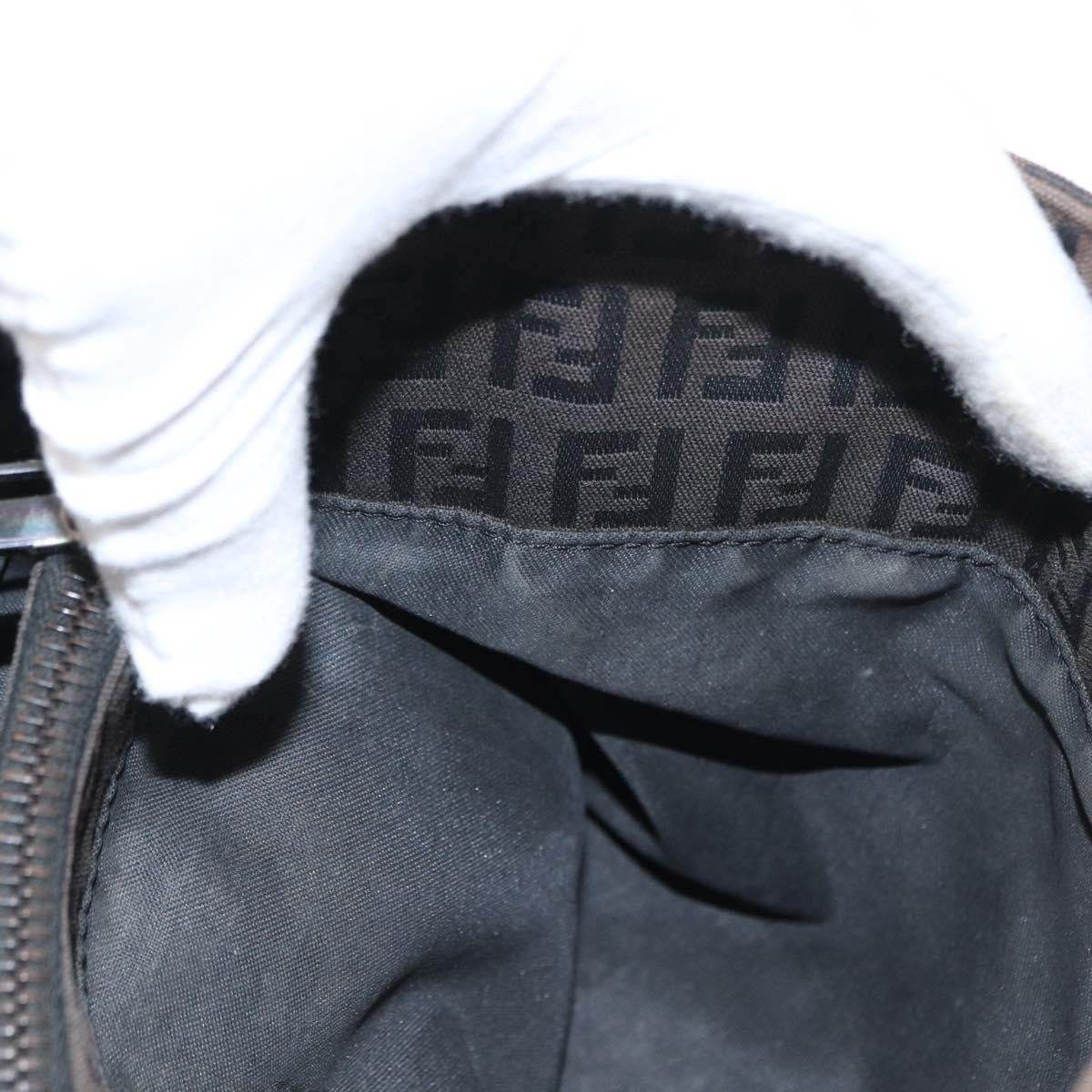 Fendi Zucca Tote bag Canvas, BROWN, CANVAS, Tote bag