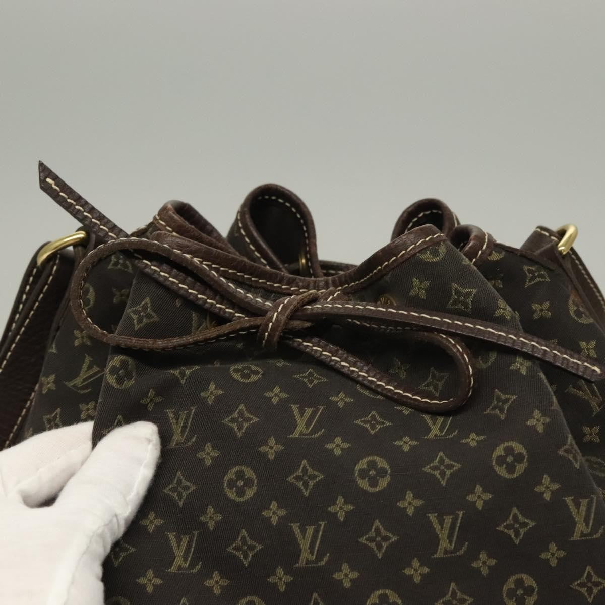 Louis Vuitton Mini Lin Noe Shoulder Bag Monogram Canvas, BROWN, CANVAS, Shoulder bag