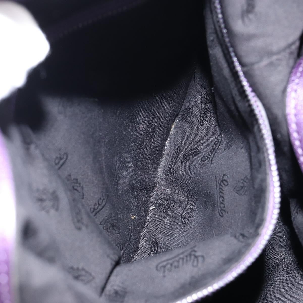 Gucci Galaxy Hobo Leather, PURPLE, LEATHER, Shoulder bag