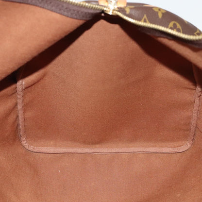 Louis Vuitton Keepall Bag Monogram Canvas, BROWN, CANVAS, Travel bag