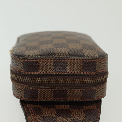 Louis Vuitton Geronimos Waist Bag Damier, BROWN, CANVAS, Shoulder bag
