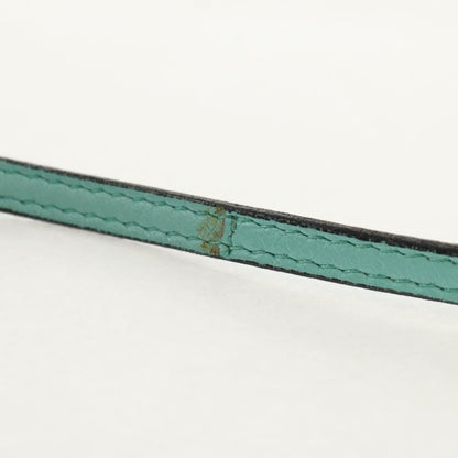 Fendi Peekaboo Bag Leather, TURQUOISE, LEATHER, Handbag