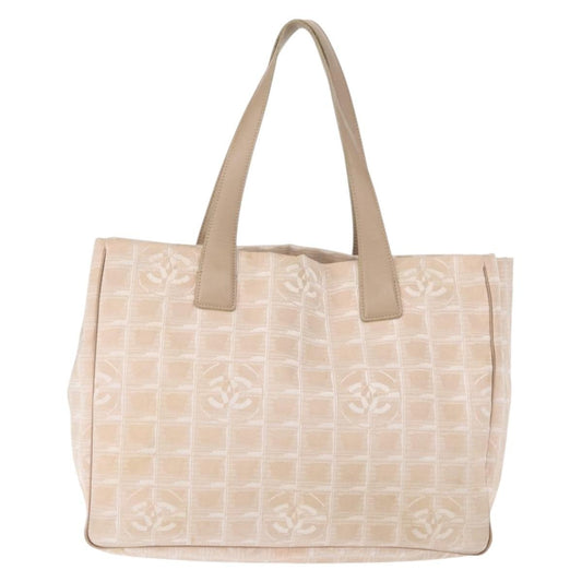 Chanel Travel Line Tote Nylon, PINK, NYLON, Tote bag