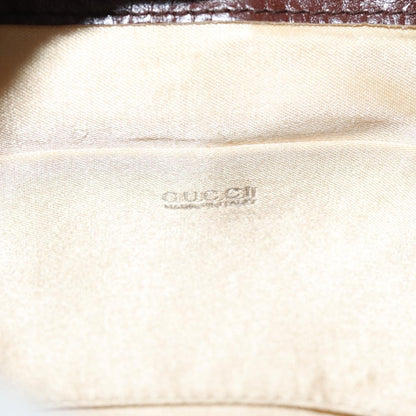 Gucci Vintage Bamboo Backpack Patent, BROWN, PATENT_LEATHER, Backpack