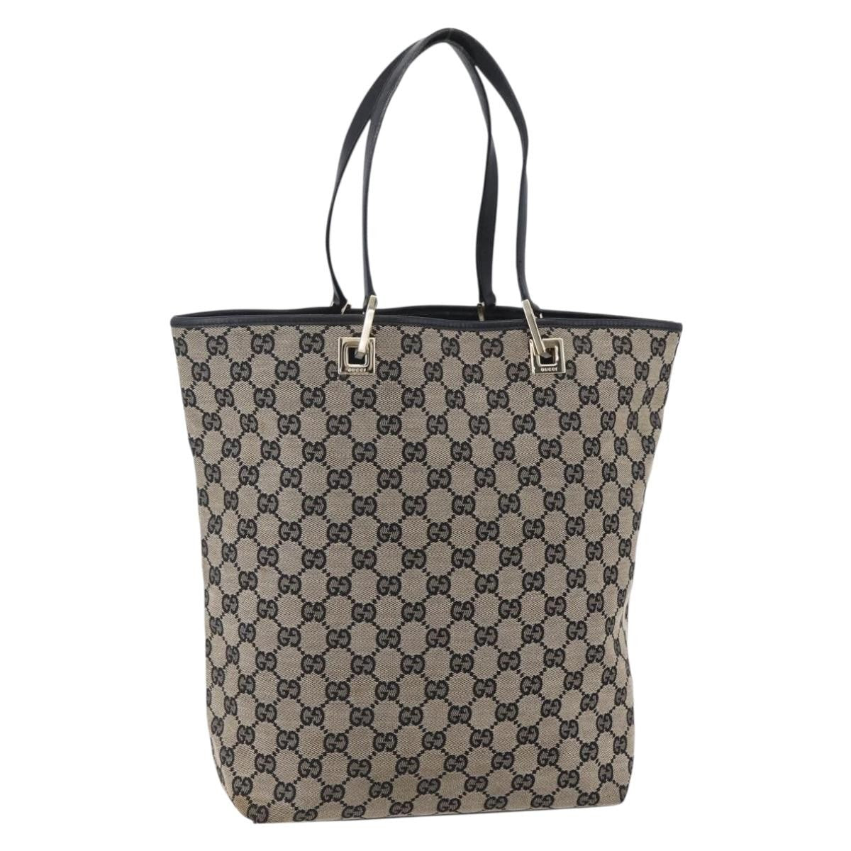 Gucci GG Canvas Bag Canvas, BEIGE, CANVAS, Tote bag