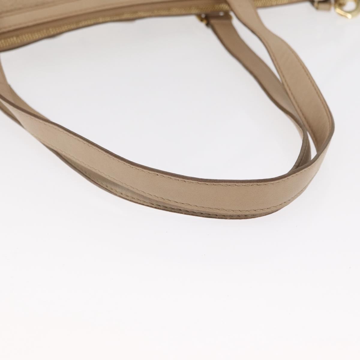 MCM Vintage Visetos Tote bag Canvas, BEIGE, PVC, Tote bag