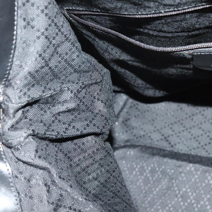 Gucci Vintage Bamboo Shoulder Bag Nylon, BLACK, NYLON, Shoulder bag