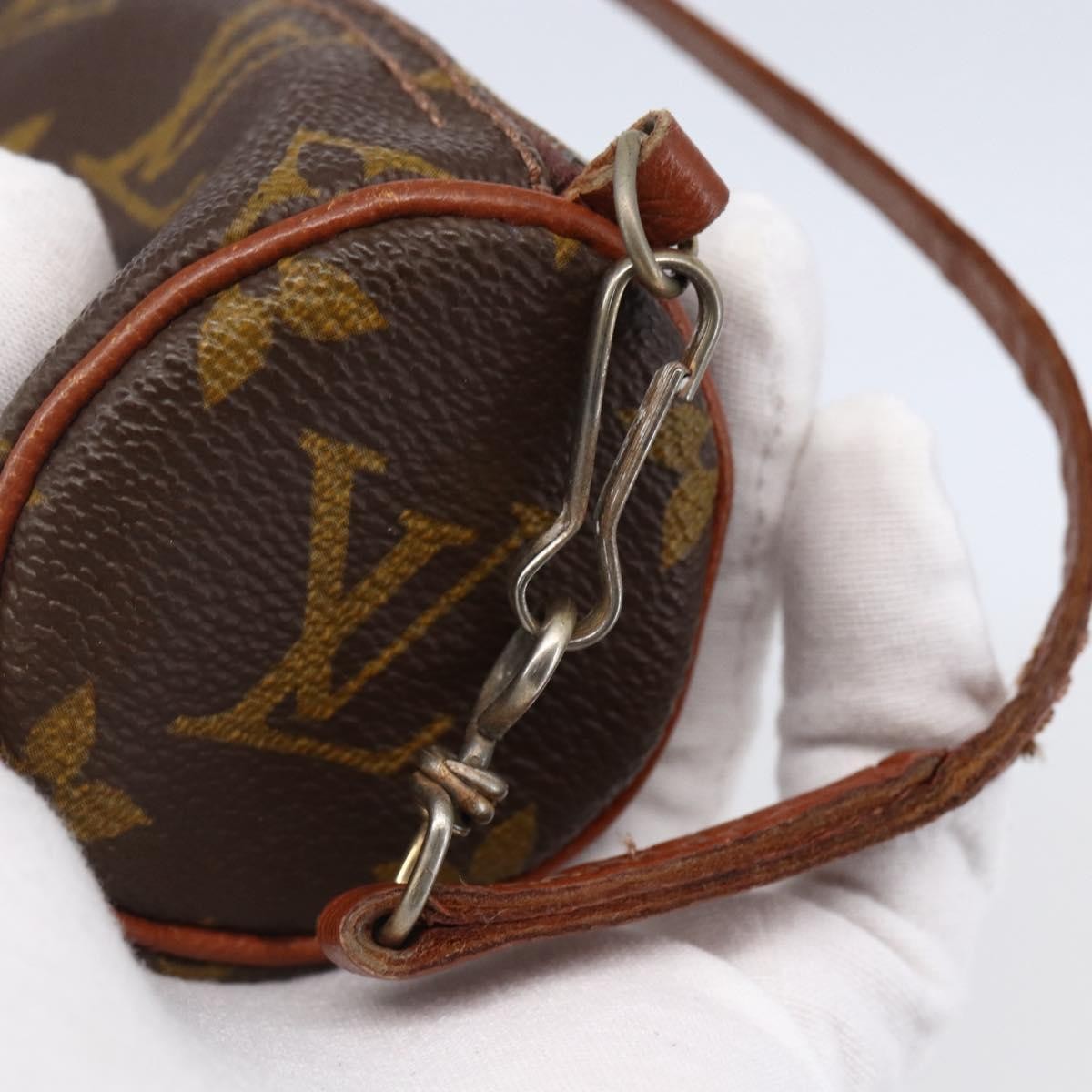 Louis Vuitton Papillon Pochette Monogram Canvas, Brown, Canvas, Clutch