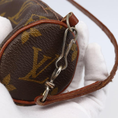 Louis Vuitton Papillon Pochette Monogram Canvas, Brown, Canvas, Clutch