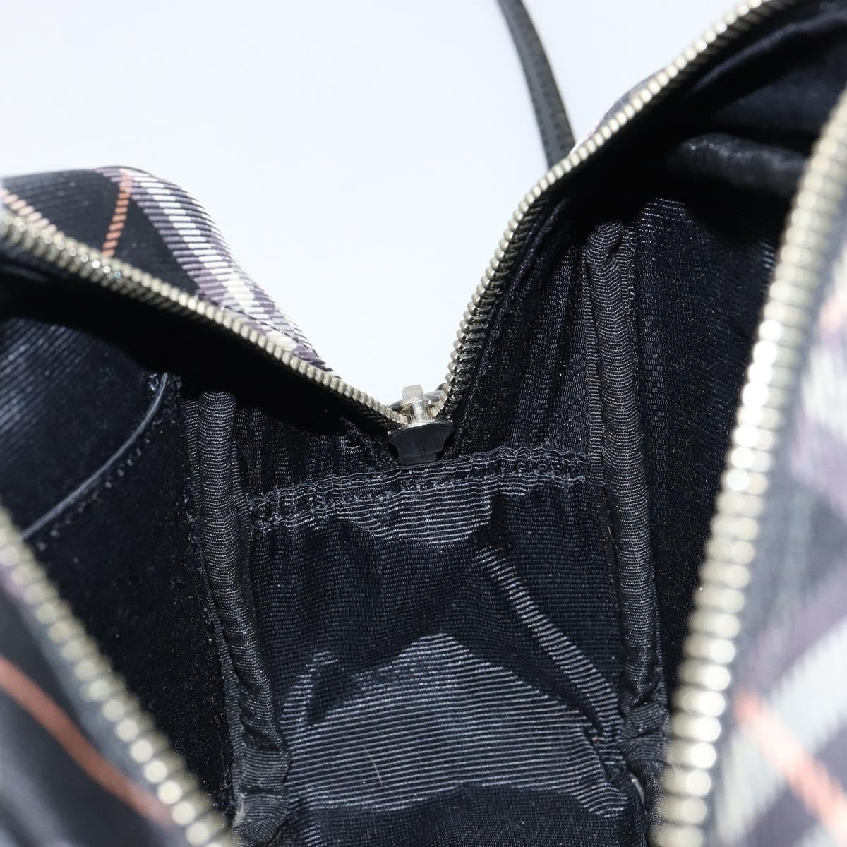 Burberry Nova Check Blue Label Nylon, BLACK, NYLON, Travel bag