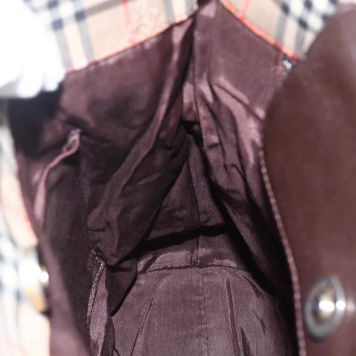 Burberry Vintage tote bag Canvas, BEIGE, CANVAS, Tote bag