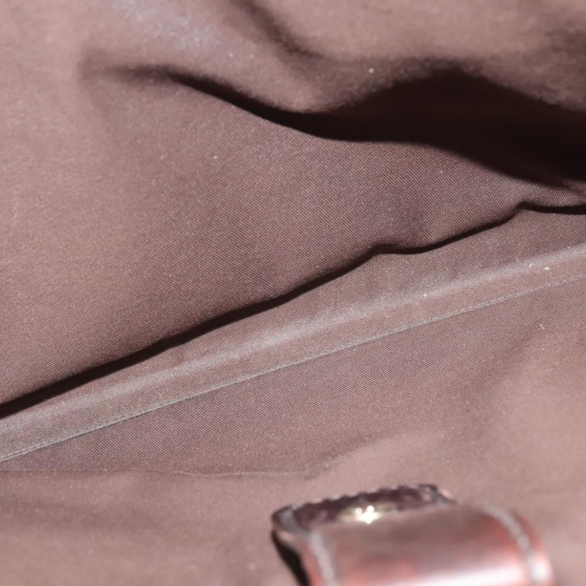 Gucci Lux Flap Messenger Bag Diamante Leather, BROWN, LEATHER, Crossbody bag