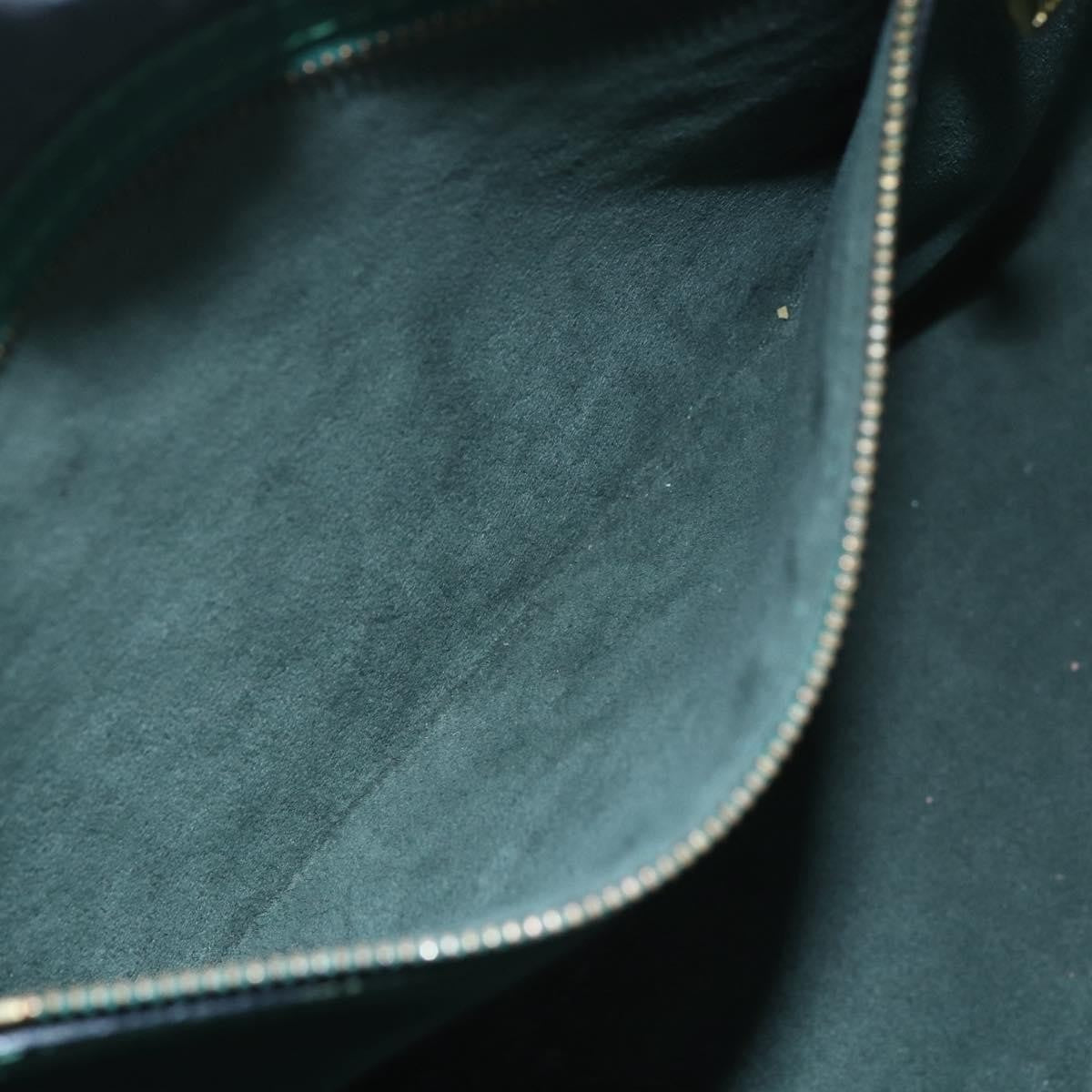 Louis Vuitton Lussac Handbag Epi Leather, GREEN, LEATHER, Shoulder bag