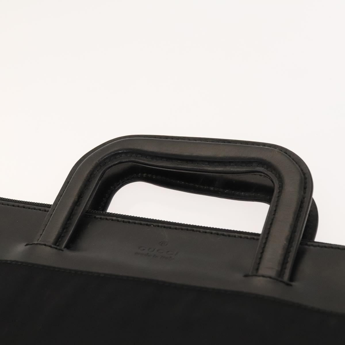 Gucci Vintage Handbag Nylon, BLACK, NYLON, Handbag