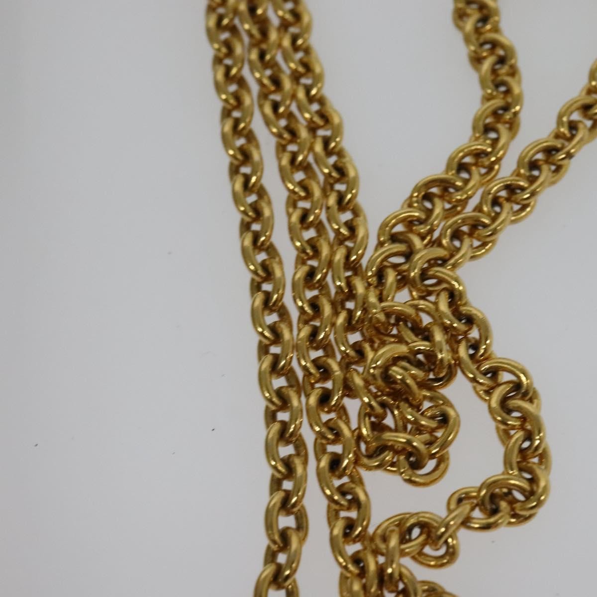 Celine Tri-Fold Clutch on Chain Smooth Leather, GRAY, LEATHER, Shoulder bag