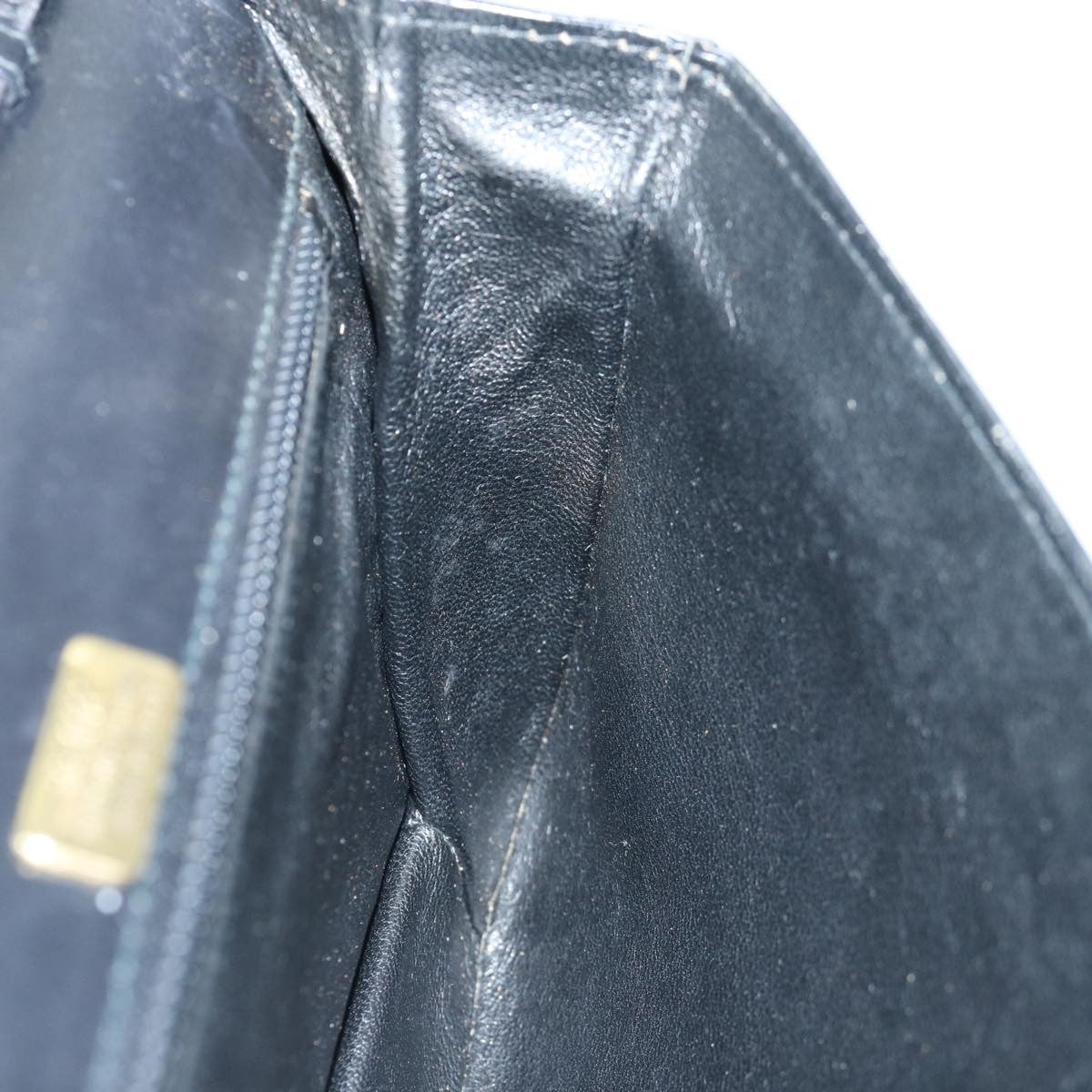 Bally Vintage Shoulder Bag Leather, Black, Leather, Shoulder Bag