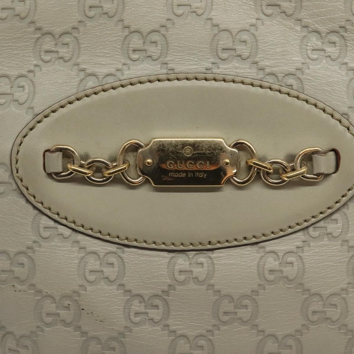 Gucci GG Canvas Bag Canvas, WHITE, CANVAS, Tote bag