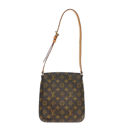 Louis Vuitton Musette Salsa Handbag Monogram Canvas, Brown, Canvas, Handbag