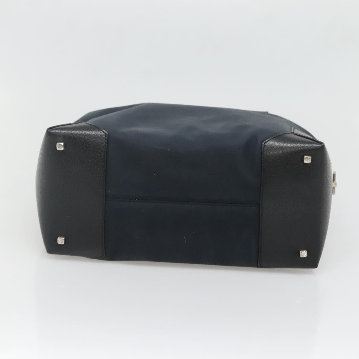 Salvatore Ferragamo Vintage Handbag Nylon, BLACK, NYLON, Handbag